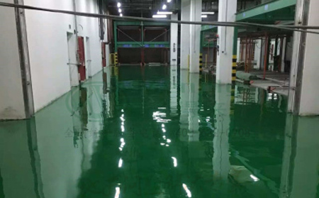 11月班戈班戈环氧地坪施工高峰来袭，梦得来化工多项目同步推进保交付